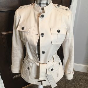 Georgiou Studio Cream Blazer
